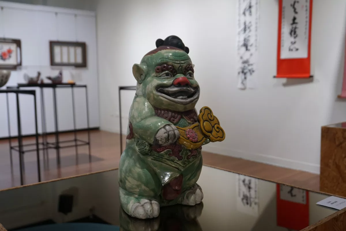 承載金門信仰文化  王明宗將風獅爺融入陶藝創作