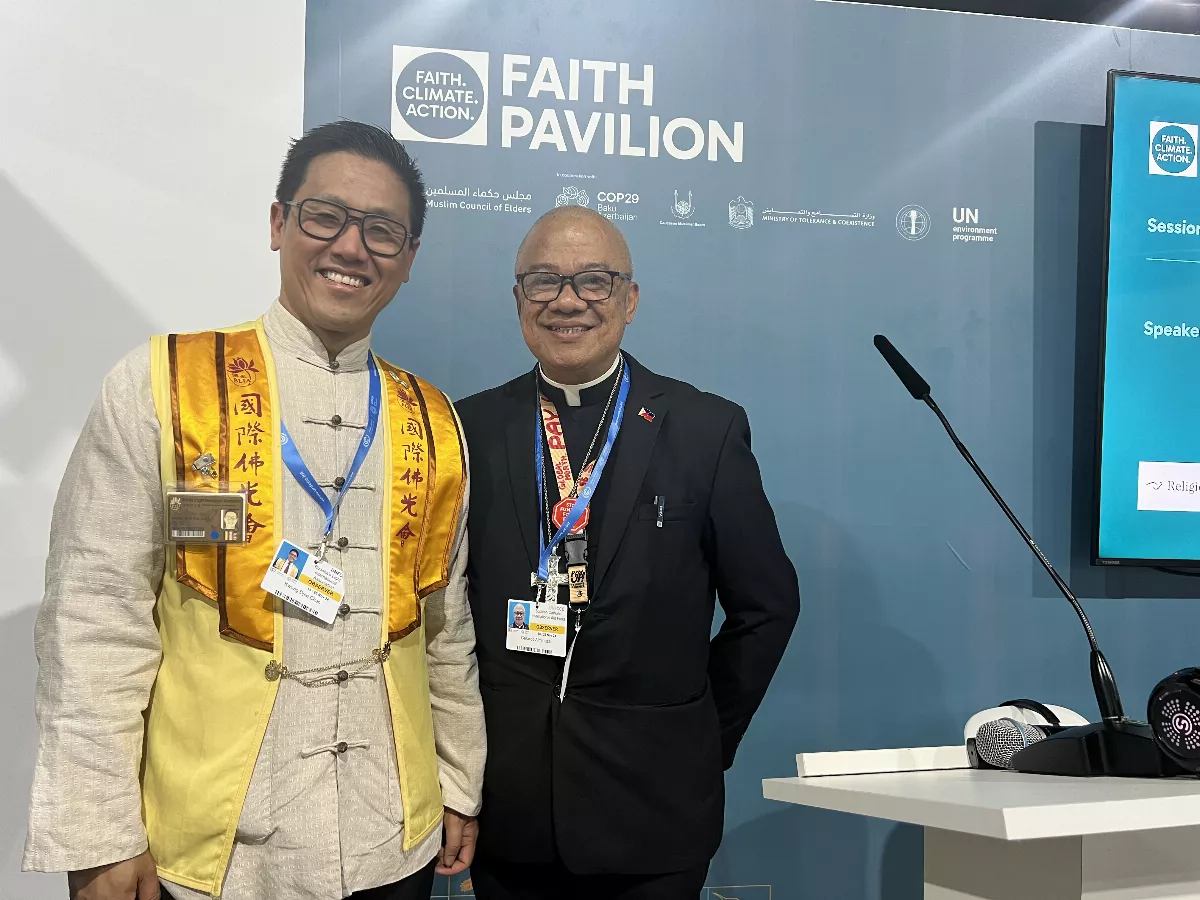 United Nations COP29: BLIA Participates in Faith Pavilion's Thematic Speech