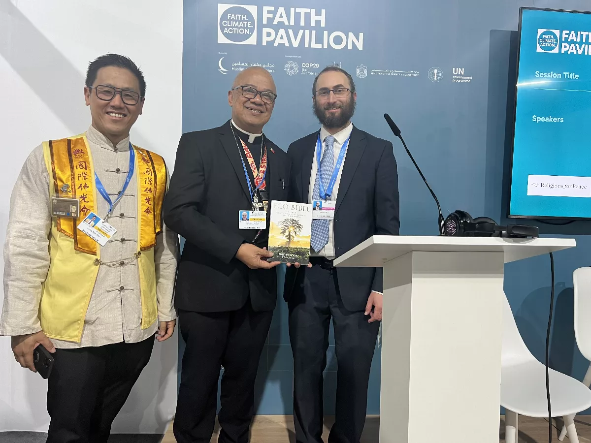 United Nations COP29: BLIA Participates in Faith Pavilion's Thematic Speech