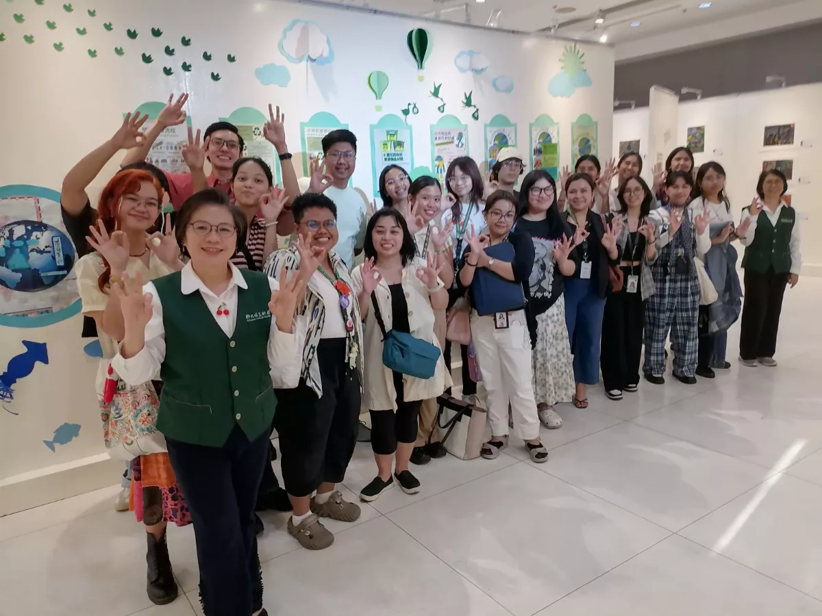 Visitors from De La Salle-College of Saint Benilde (DLS-CSB) and TAG Implementers