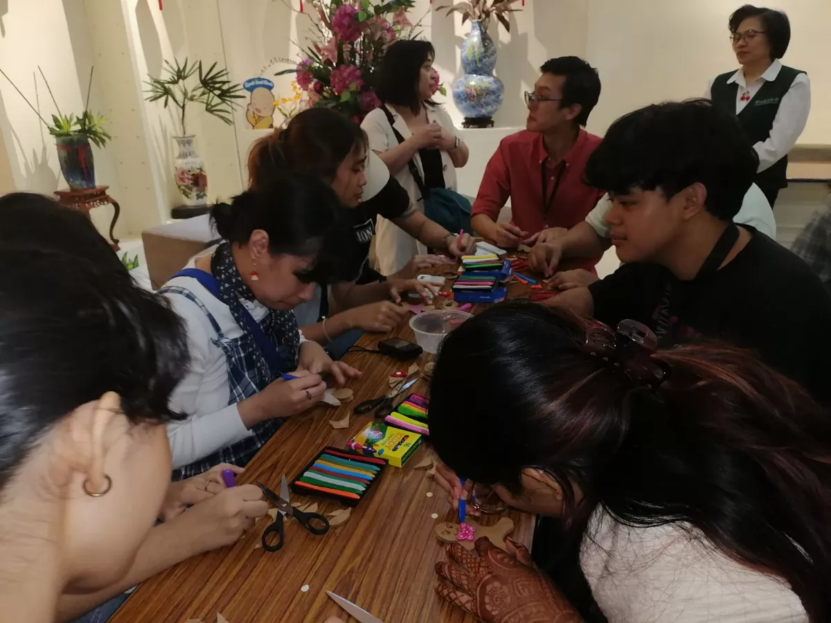 Visitors from De La Salle-College of Saint Benilde (DLS-CSB) and TAG Implementers