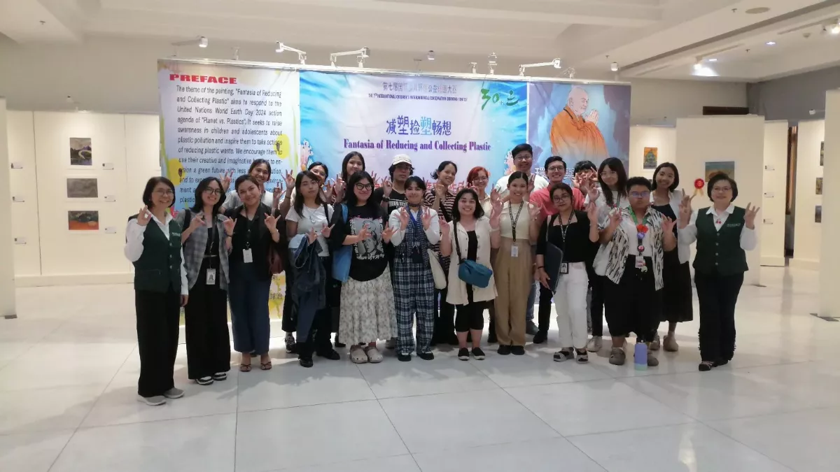 Visitors from De La Salle-College of Saint Benilde (DLS-CSB) and TAG Implementers
