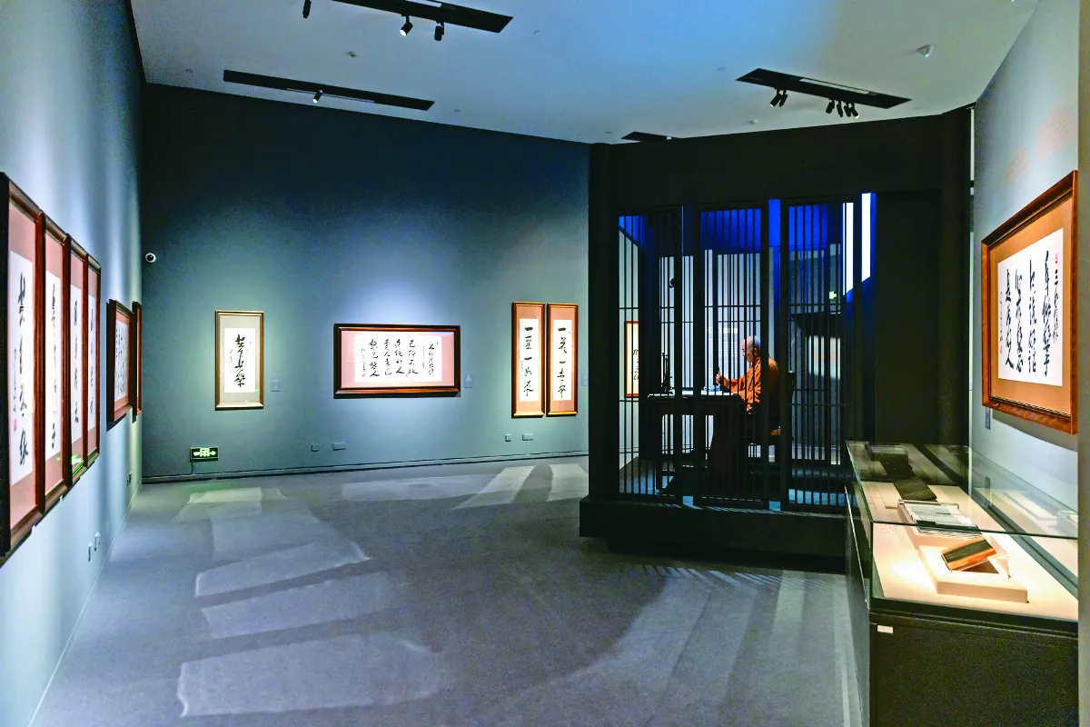 星雲大師一筆字 北京國博展出