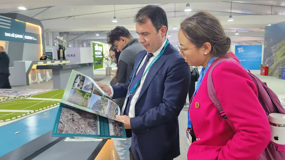 BLIA Participates in COP29 Green Zone: Emphasizing the Importance of Environmental and Spiritual Preservation