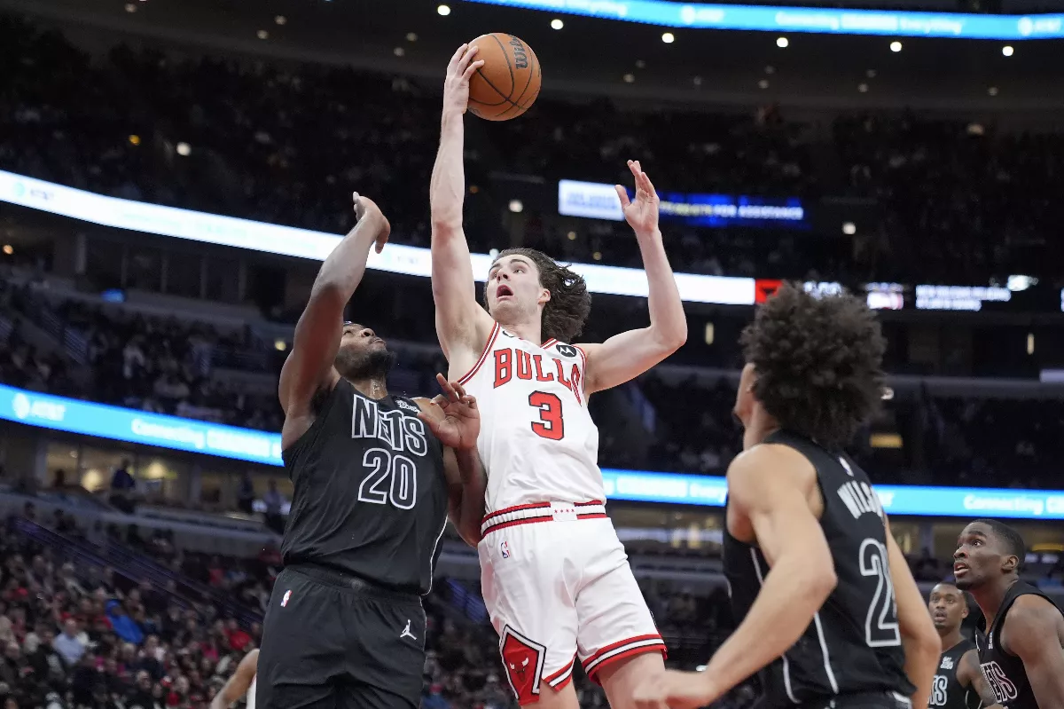 NBA／轉隊初寫大三元 吉迪率公牛虐籃網