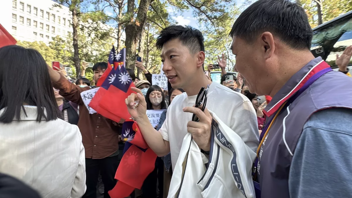 馬龍旋風吹進清大 交流學生直呼「很親民」