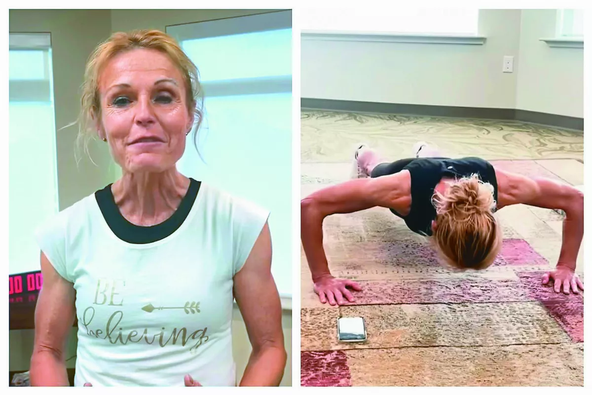 1小時做1575次伏地挺身 59歲婦創紀錄