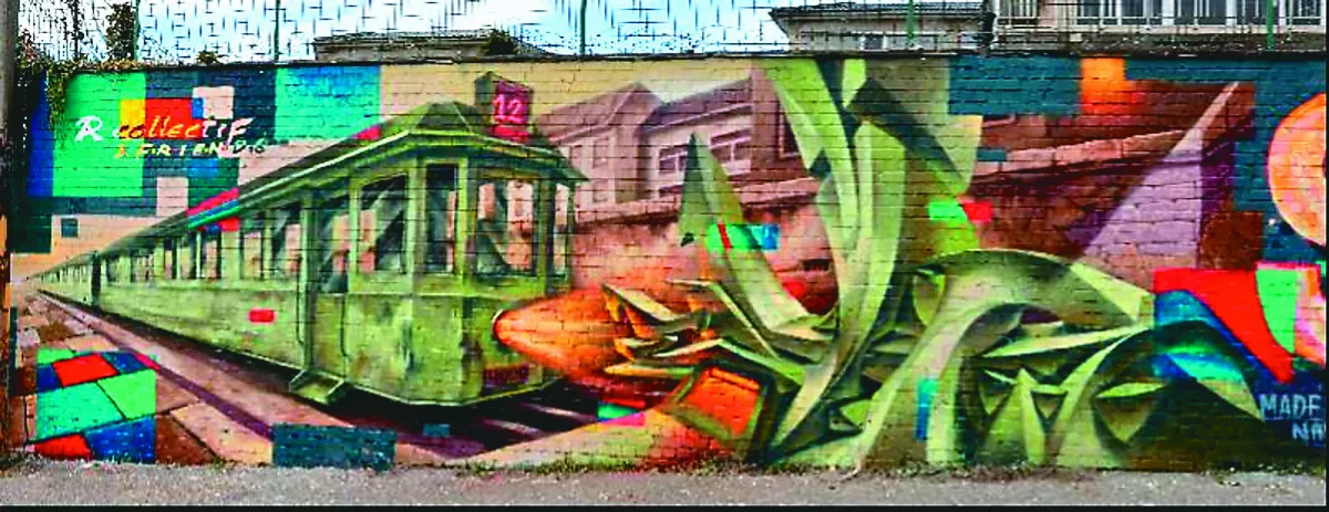 國際藝術客 塗鴉改裝北市街頭