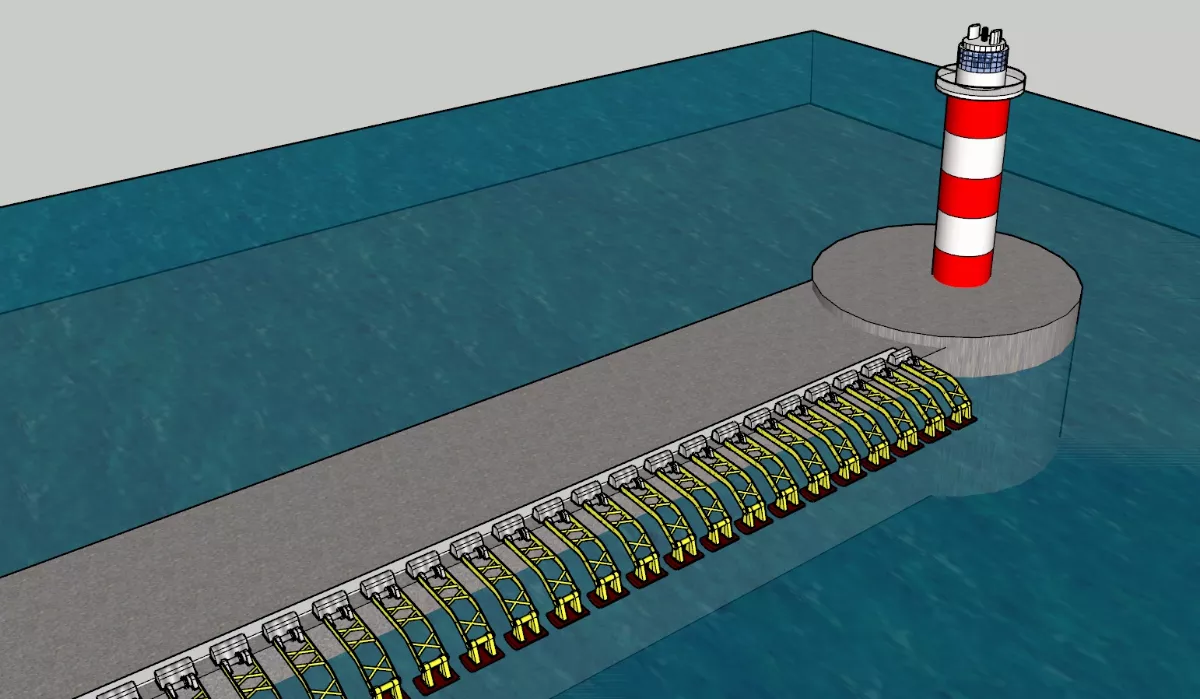 再生能源技術大突破  首座擺臂波浪發電機組成功研製