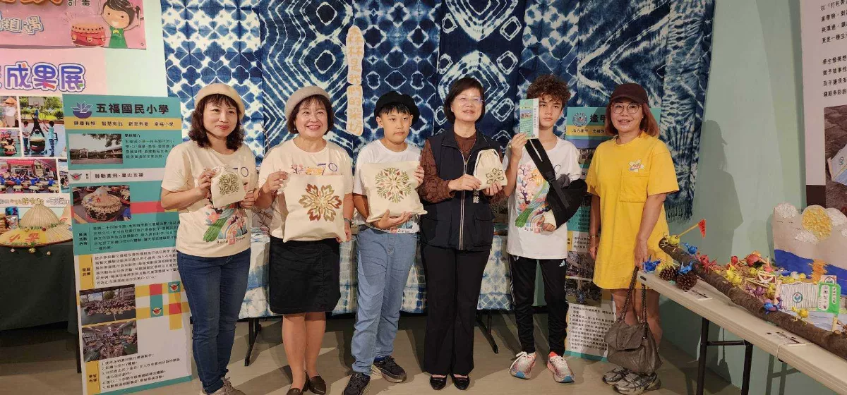 打造美感教育  「藝術家到校」攜學童營造美的角落