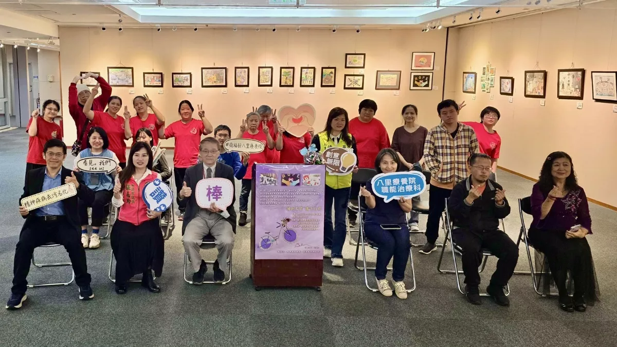 畫出心之所向 精障復健展成效