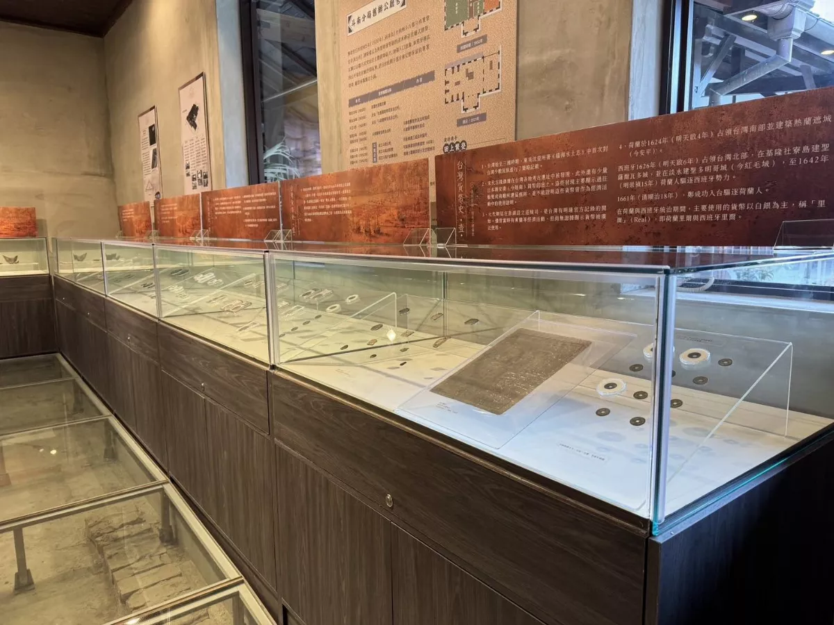 古蹟變身餐飲店 展出台灣各時期貨幣