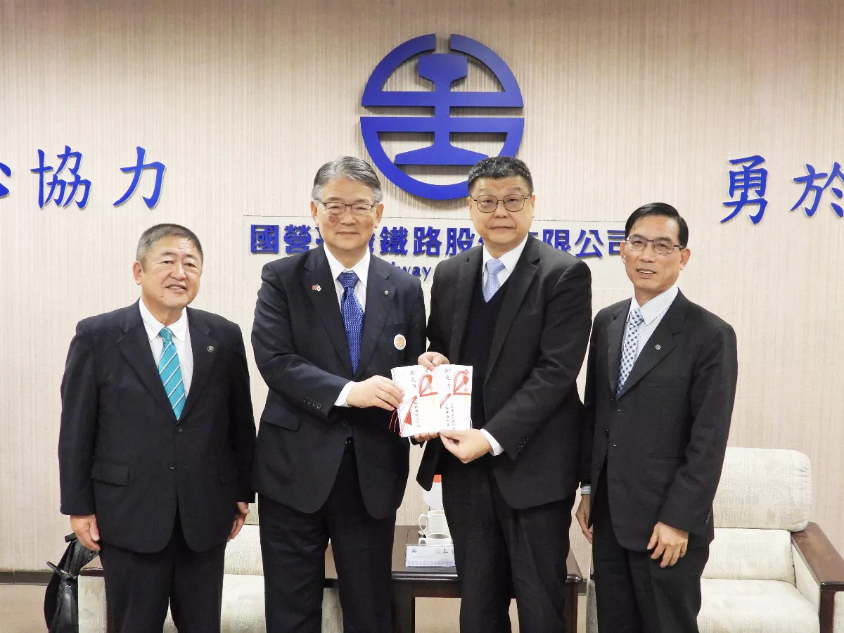 「台日友好」鐵道續情誼 三陸鐵道捐善款支援花蓮震後重建