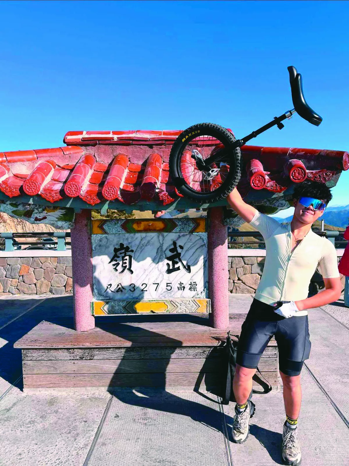 男花29小時 騎獨輪車上合歡山