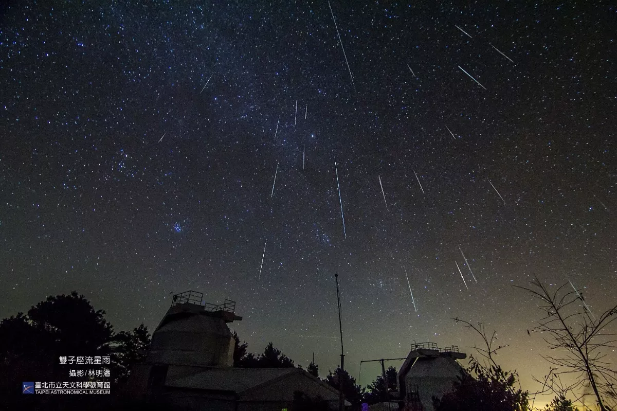 冬日夜空奇景 雙子座流星雨周末迎高峰