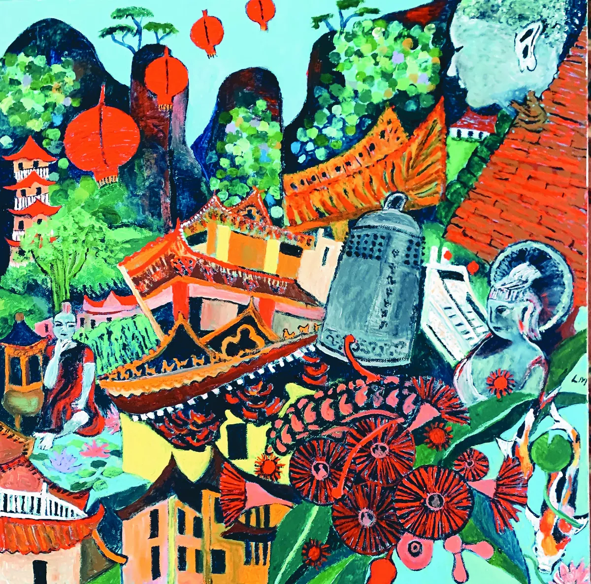 【「2024社區參與藝術計畫‧南天緣」藝術展】 南天景色