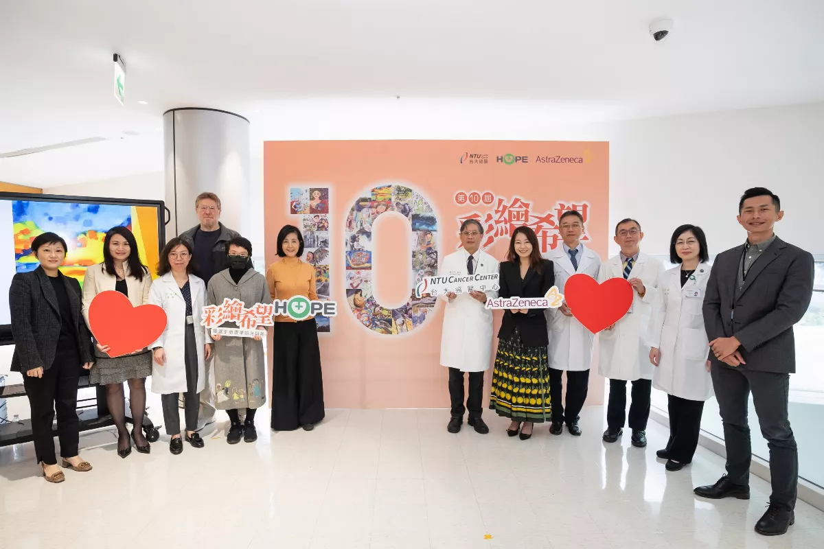 護理師勇抗乳癌 「彩繪希望」心祝福