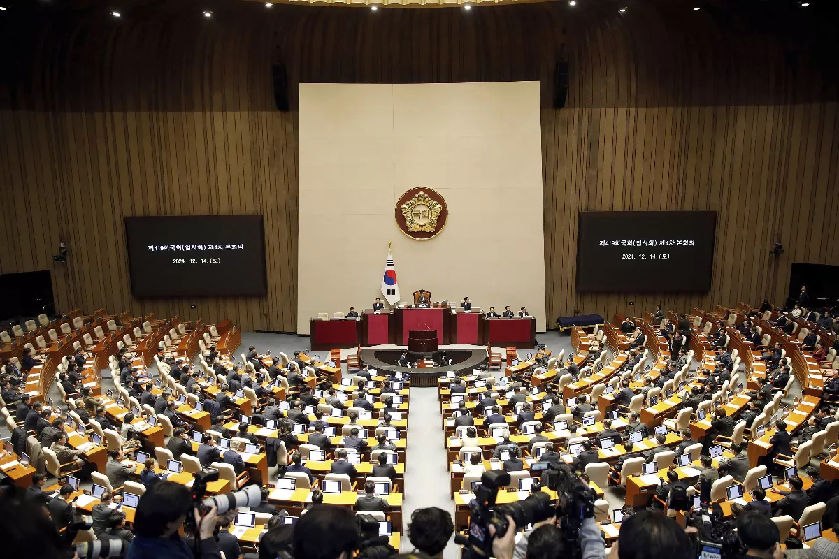 南韓總統尹錫悅二度被彈劾 國會投票204：85通過
