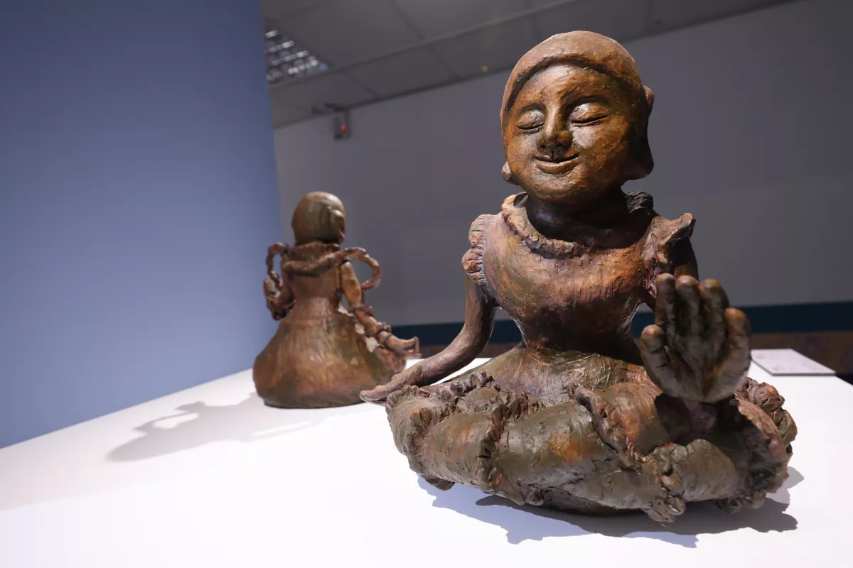 連寶猜36件佛菩薩塑像作品　蒙藏文化館展出