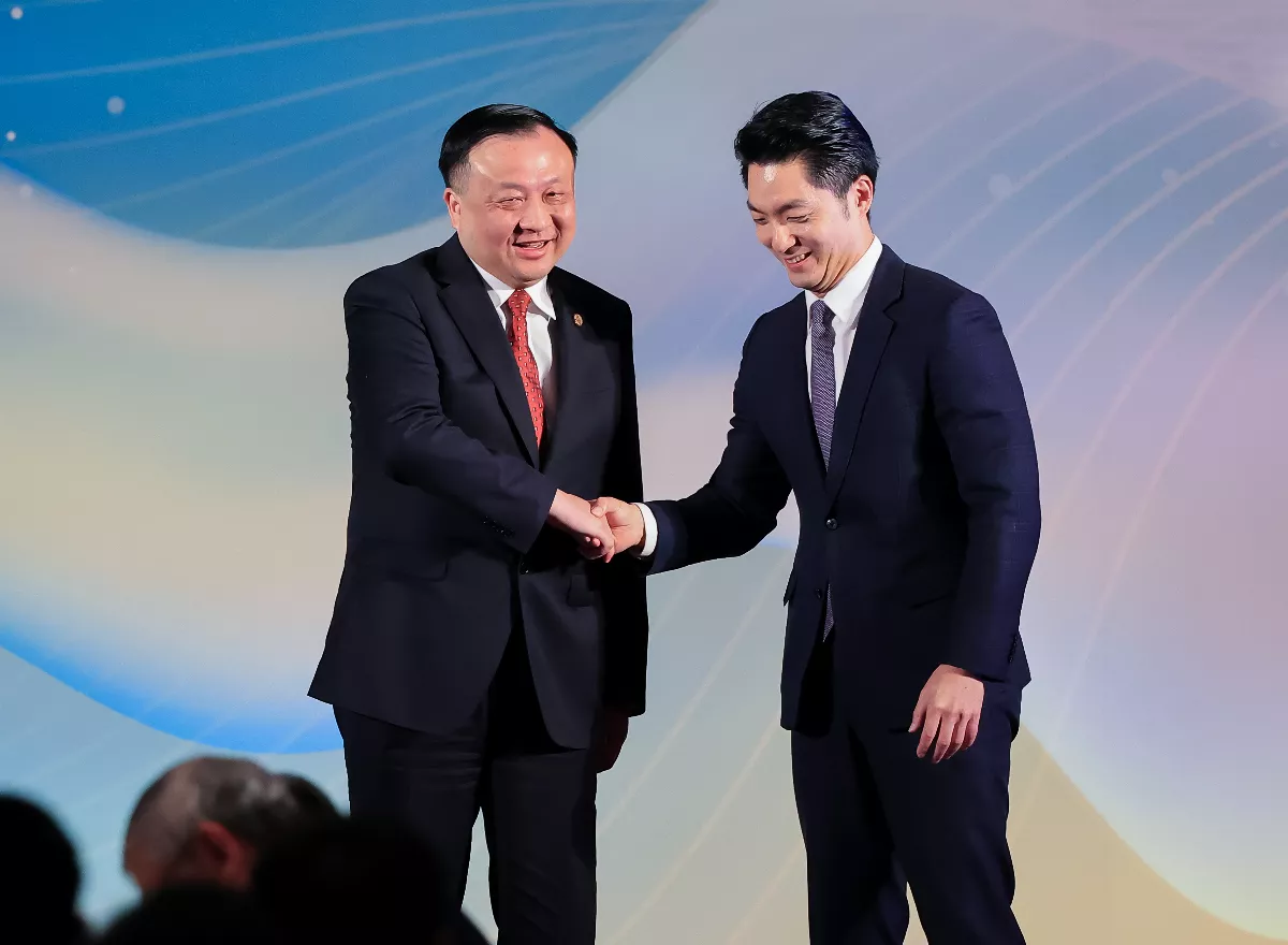 雙城論壇晚宴 蔣萬安談交流與和平