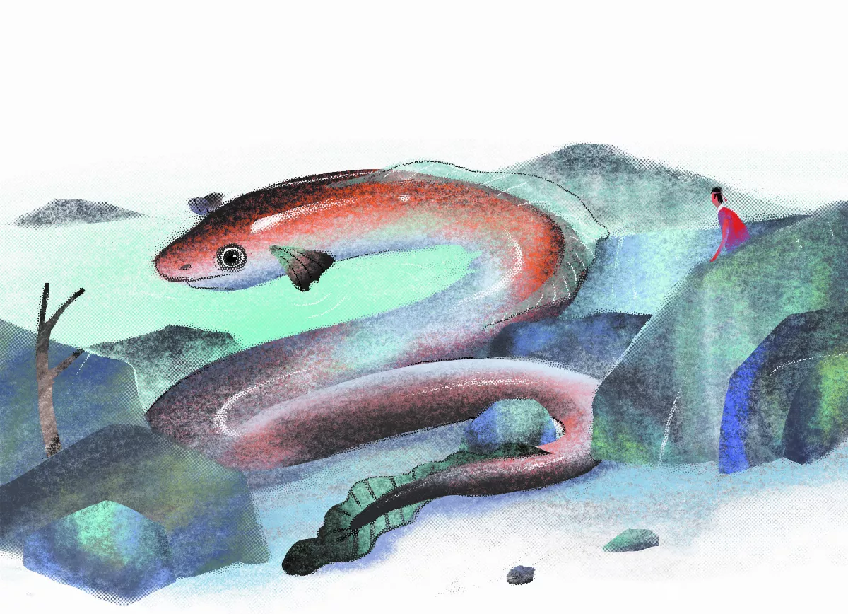 【原民說故事】巨鰻與螃蟹（上）