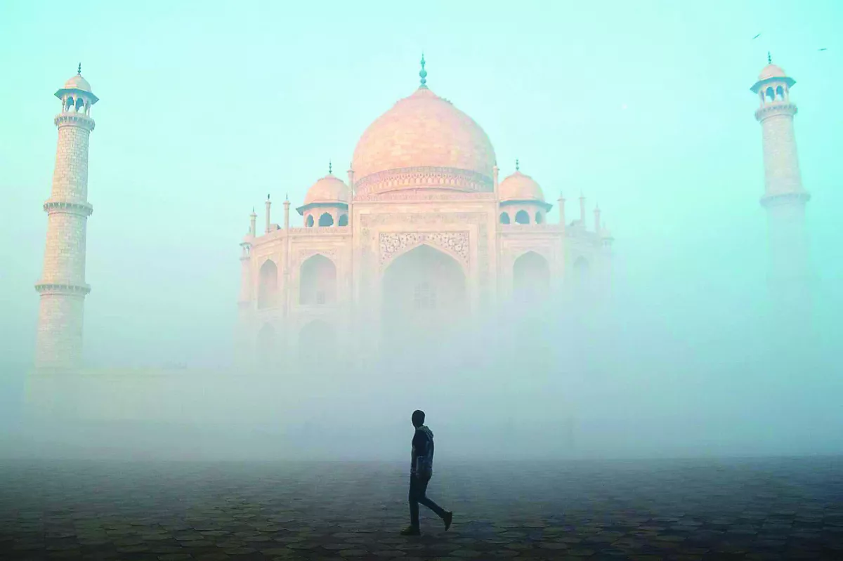 霧鎖泰姬瑪哈陵