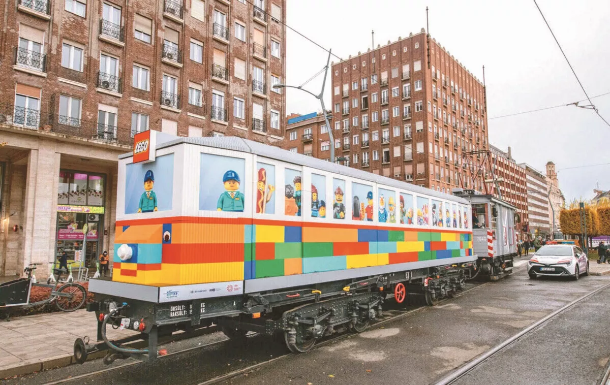 世界首輛樂高電車 匈牙利亮相