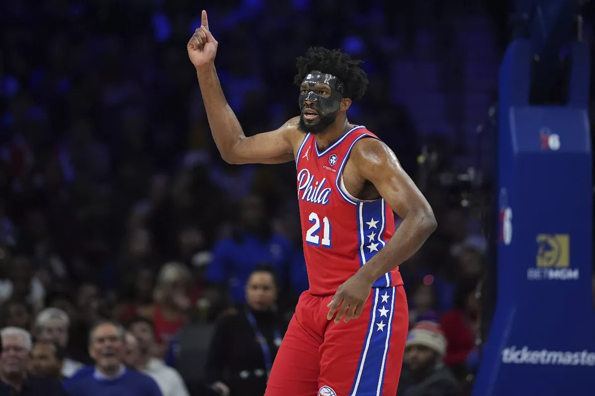 NBA／安比德「面具」加持 本季第7次登場率76人力挫黃蜂