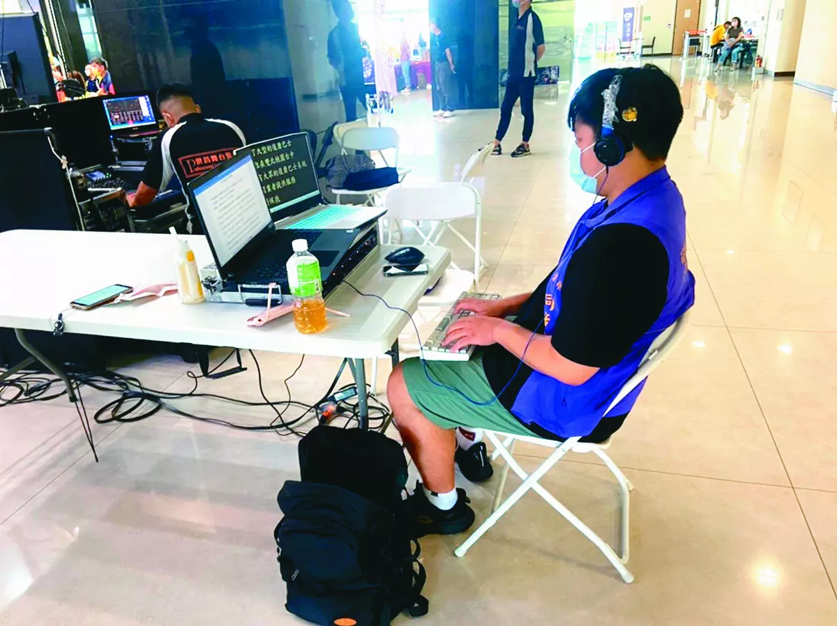 聽打員趙昌韋 曾是聽障人