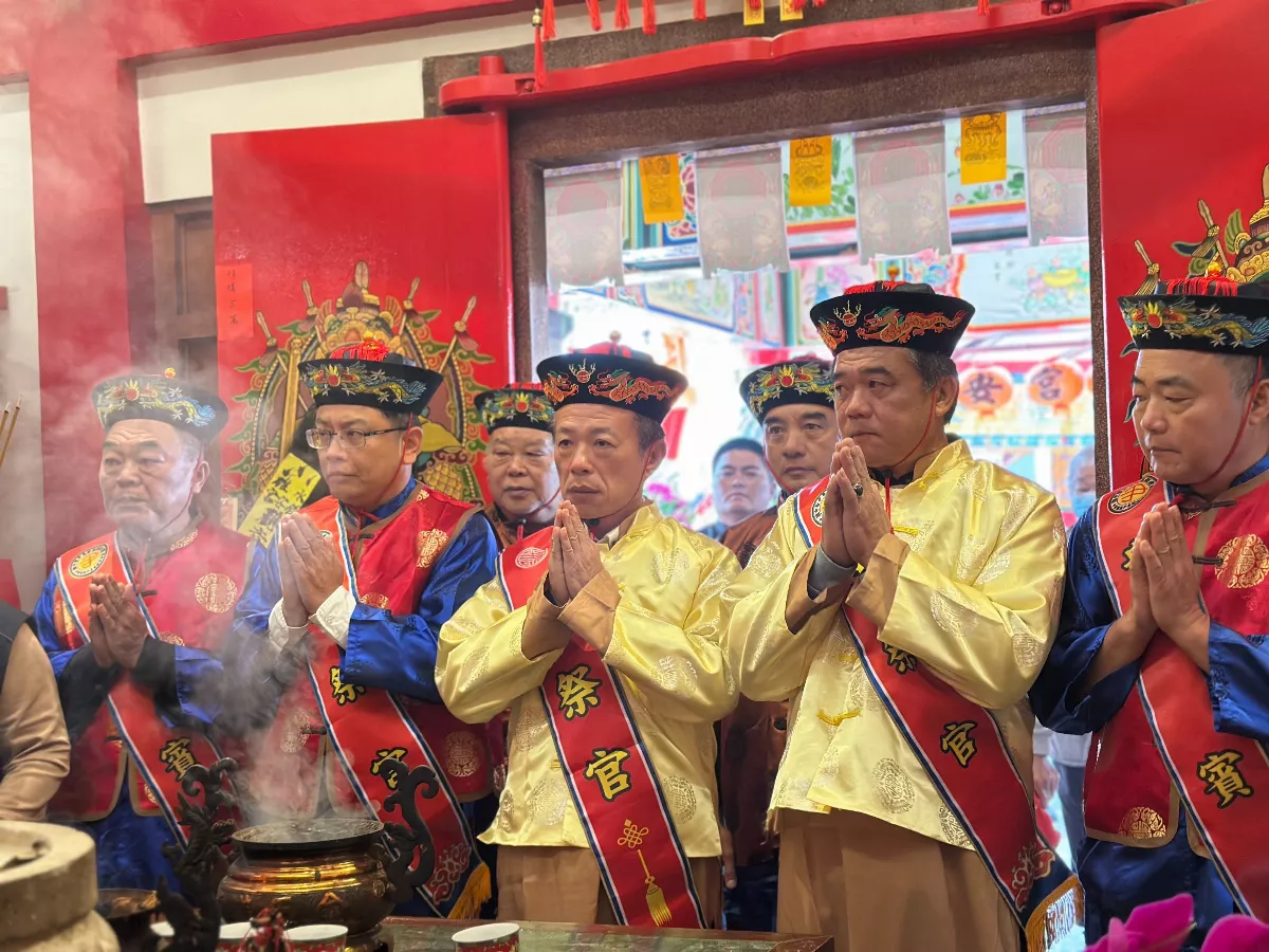 大林鎮安宮重修慶成 安龍敬土入火安座