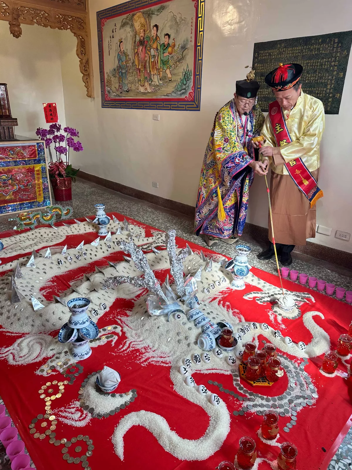 大林鎮安宮重修慶成 安龍敬土入火安座