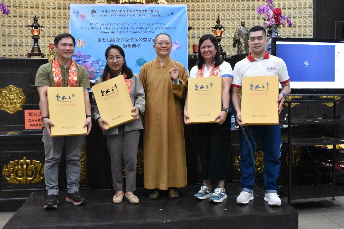 The 7th International Children's Environmental Conservation Drawing Contest Awarding Ceremony Successfully Held at Yuan Thong Temple