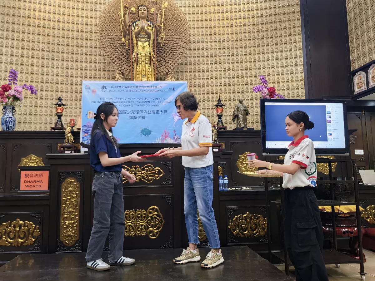 The 7th International Children's Environmental Conservation Drawing Contest Awarding Ceremony Successfully Held at Yuan Thong Temple