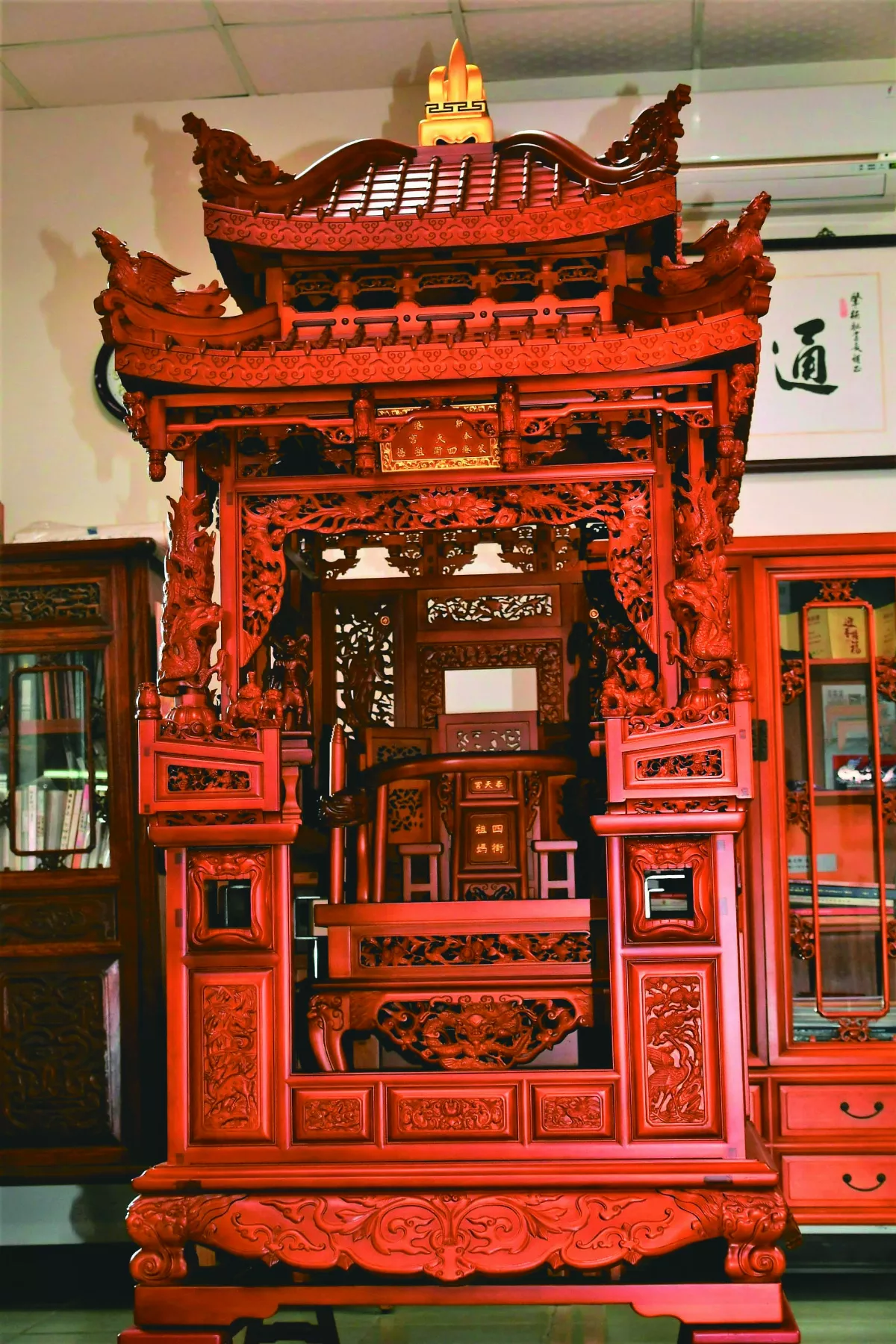 嘉義新港奉天宮 神轎完成