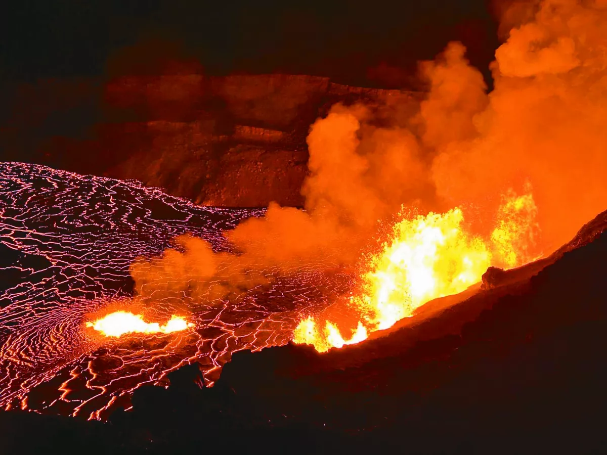夏威夷火山噴發