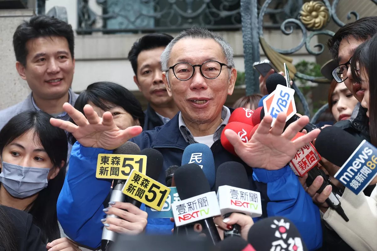 押114天後交保返家 柯文哲哽咽感謝支持者 