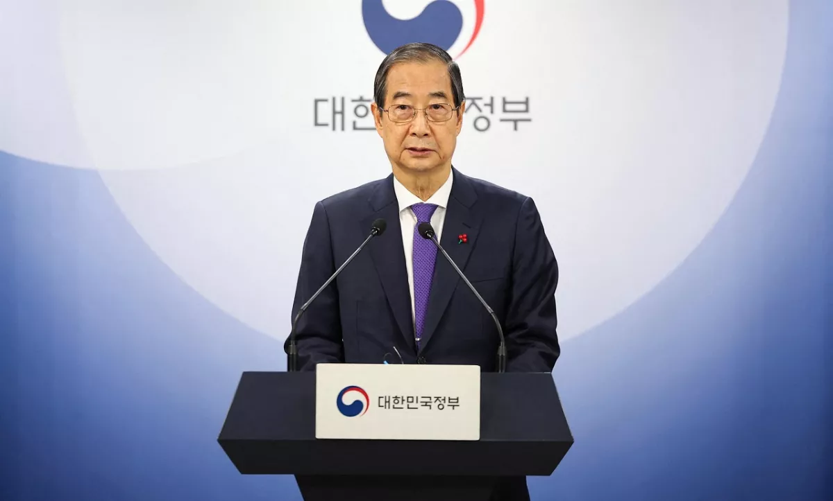 南韓憲政史首見 代理總統韓悳洙遭彈劾 