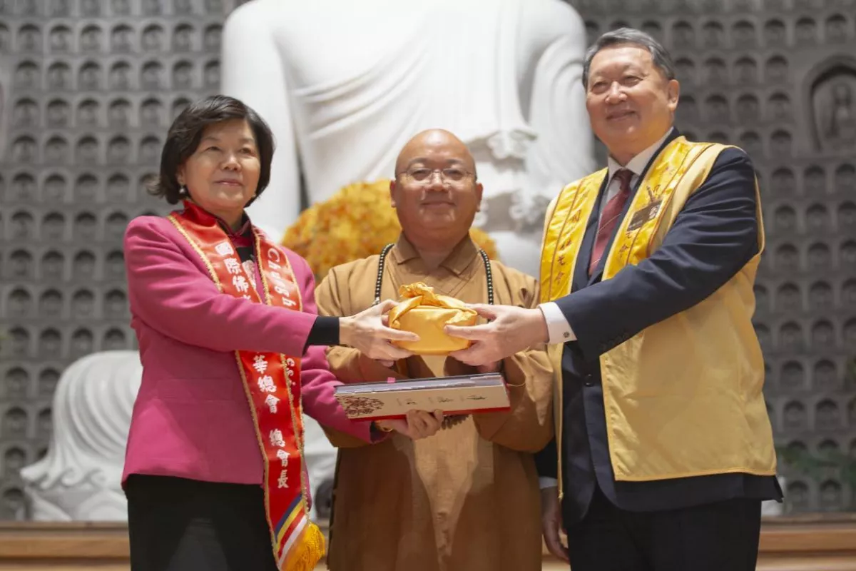 國際佛光會中華總會 潘維剛接任總會長