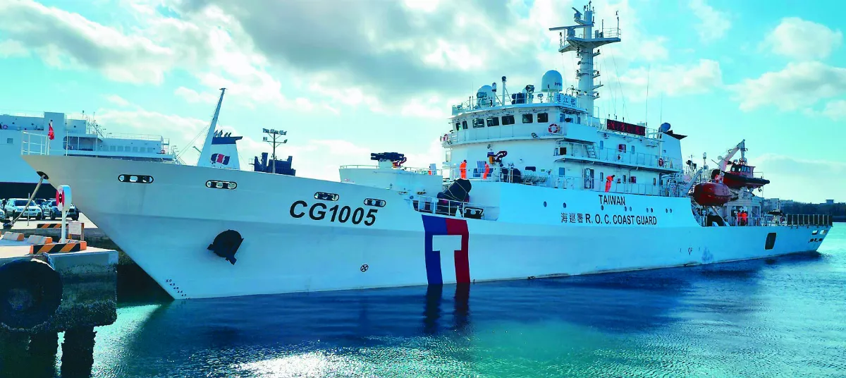 連江艦 進駐澎湖