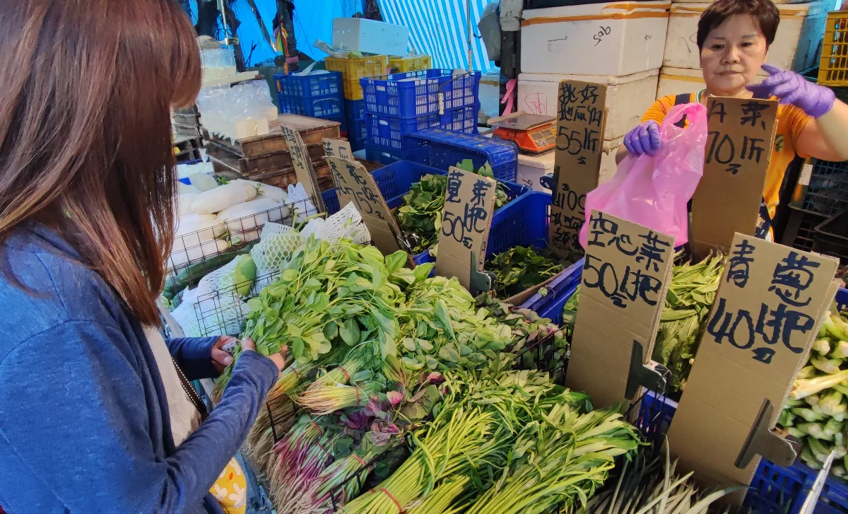 颱風後復耕幾乎上市 近日蔬菜批發衝量跌回平價