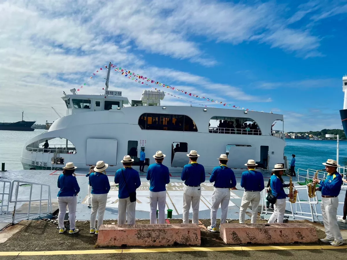 旗津渡輪節能環保 力拚全電力驅動運輸 