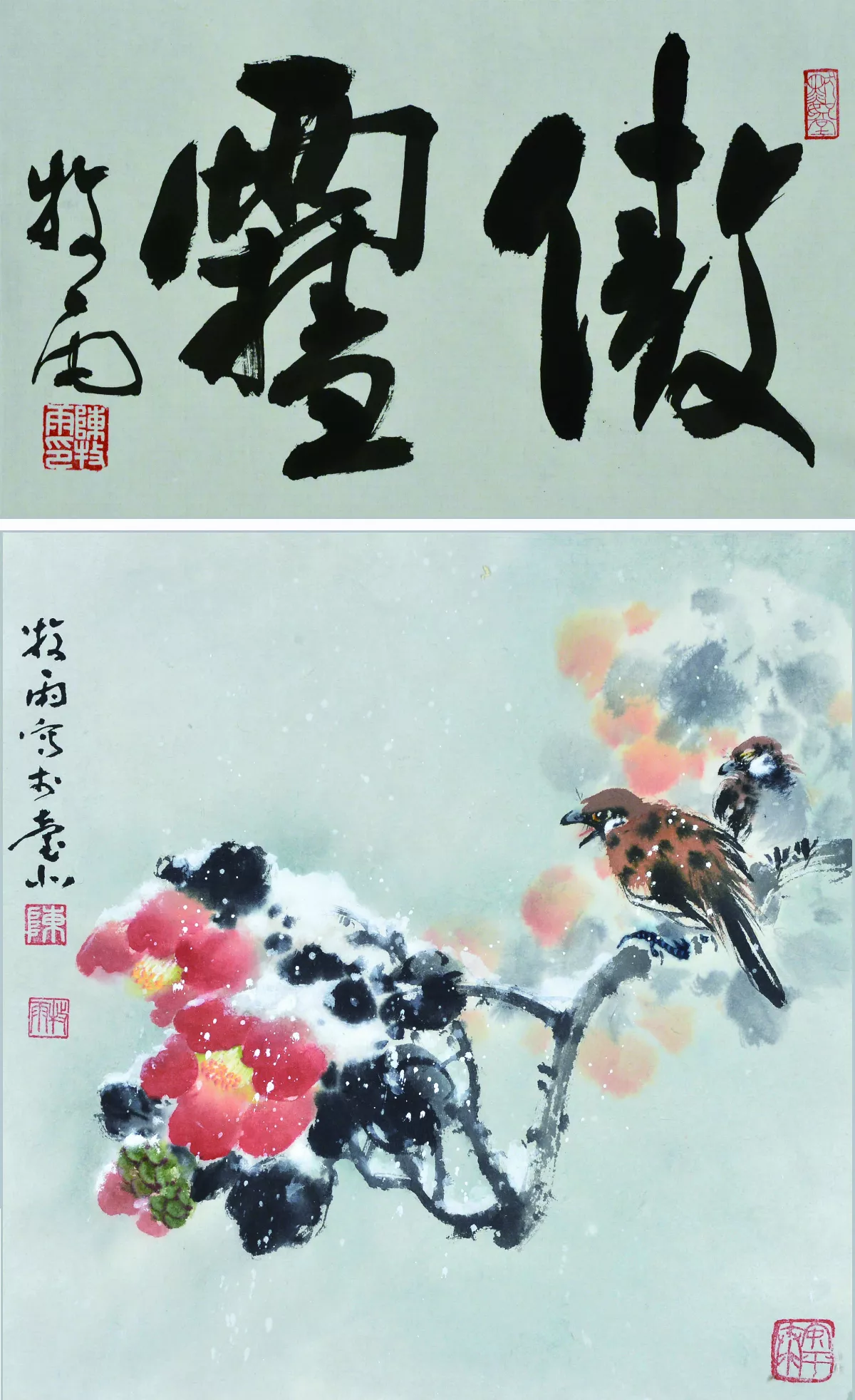 【遊藝筆記】山茶傲雪