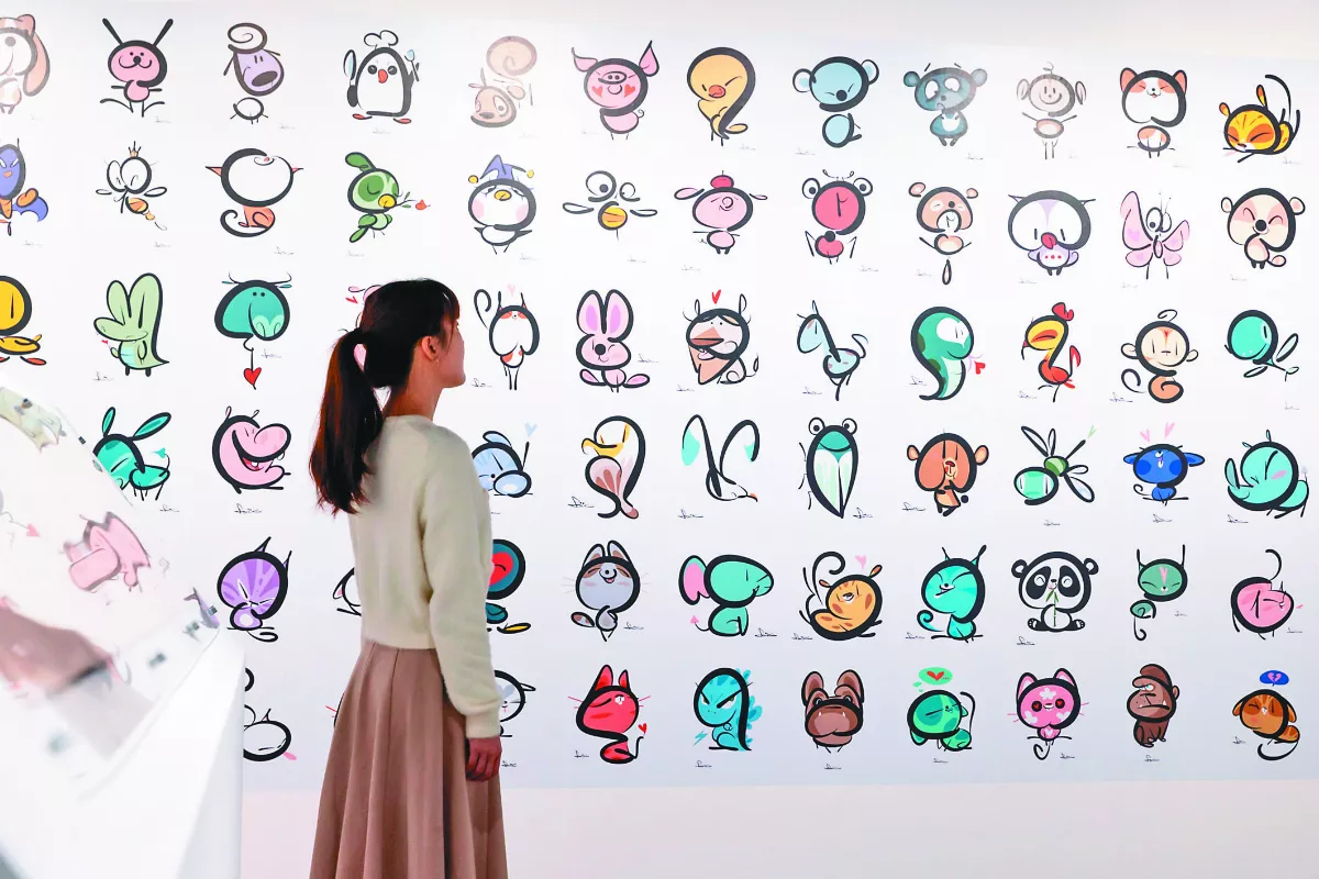 蕭言中創作回顧展 形塑幽默世界