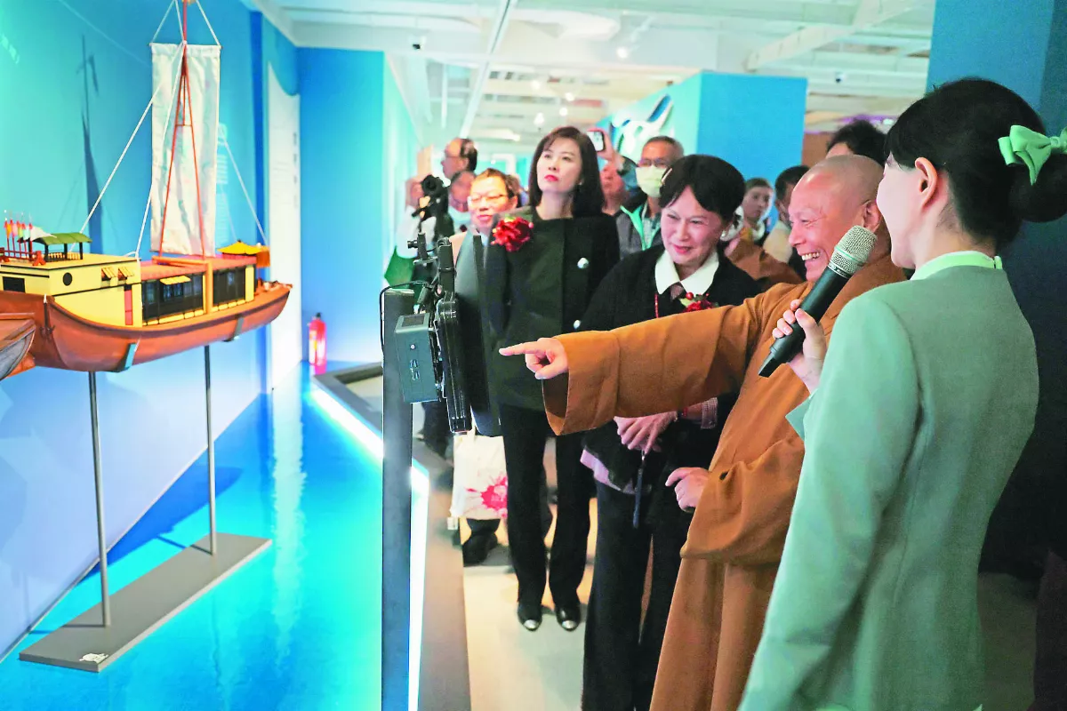 中國大運河舟楫文化展 駛進佛館