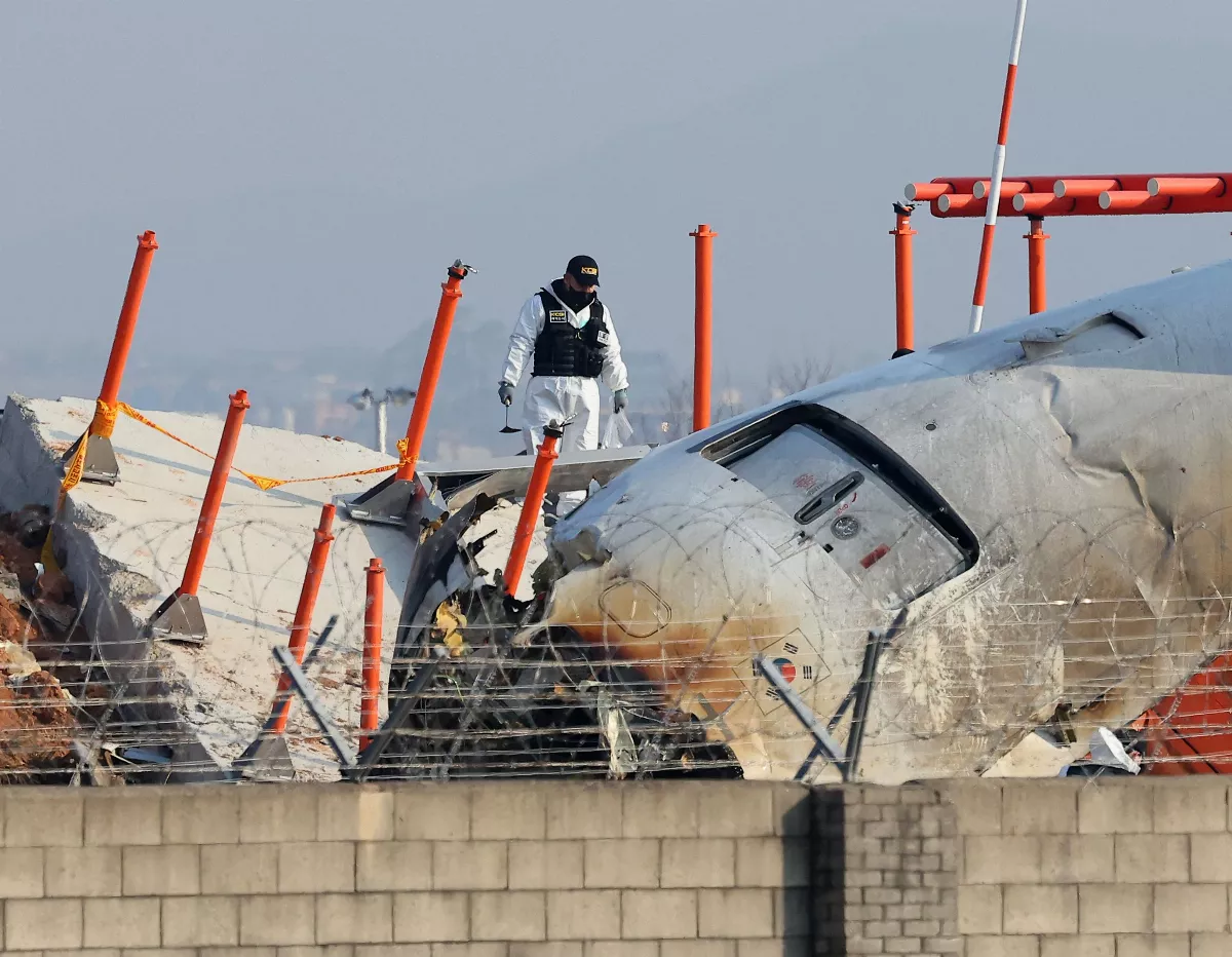 韓警突襲搜索務安機場 限制濟州航空高層出境