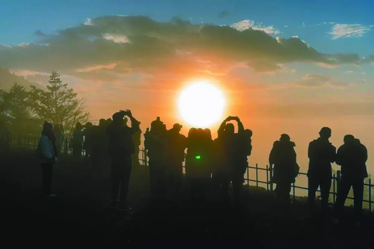 新年首道曙光 遲到也是驚喜
