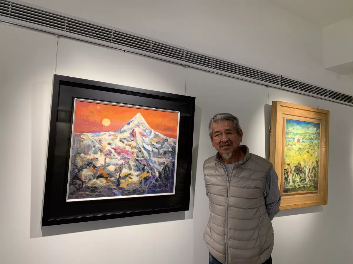 從小拿竹枝作畫 阿宋創作有土地豐厚的生命力 