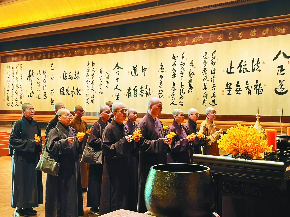 靈鷲山教團參訪 交流僧伽人才教育