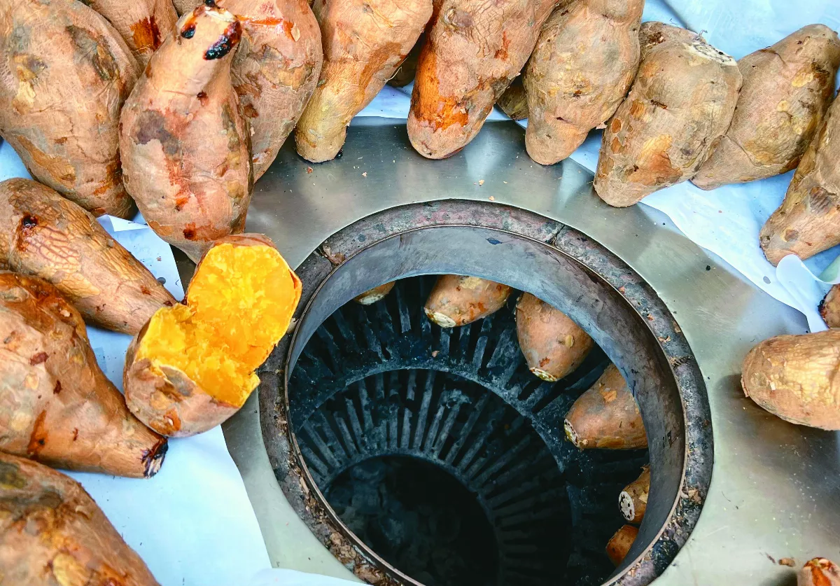 【逸饗蔬食】金桔番薯 顧氣管