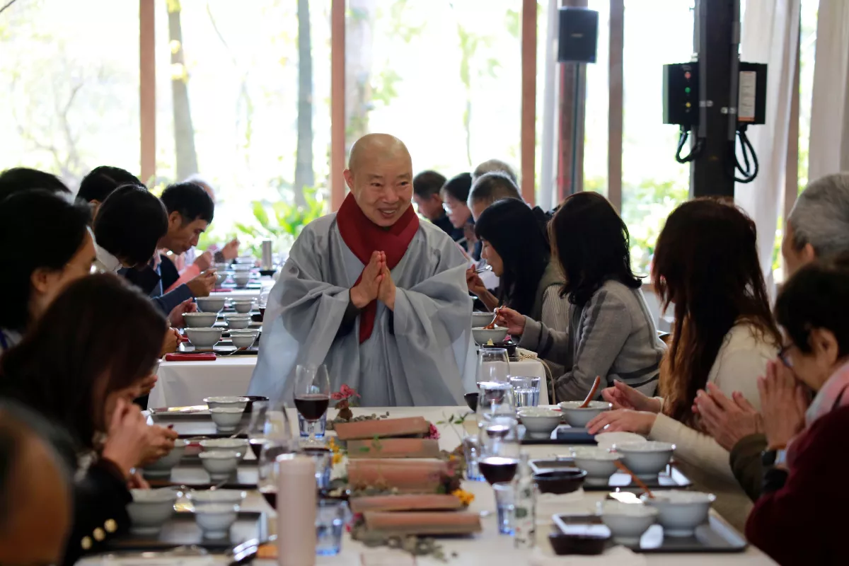 南韓料理哲人正寬法師 來台分享自然蔬食